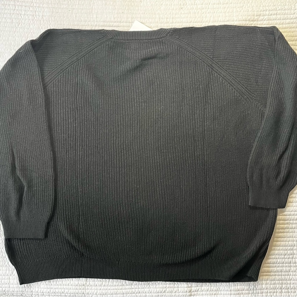 J. Crew Black Sweater with Gold Button Details - Picture 8 of 8